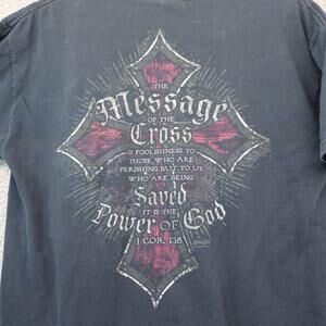 Men Medium Shirt Kerusso Christian Rare Distress Pinkman